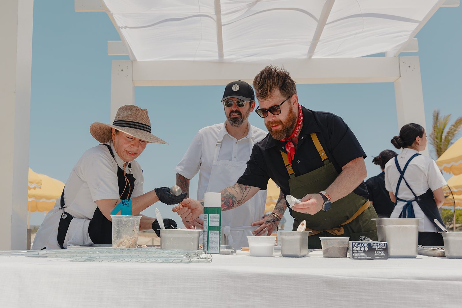 Beachside chef series
